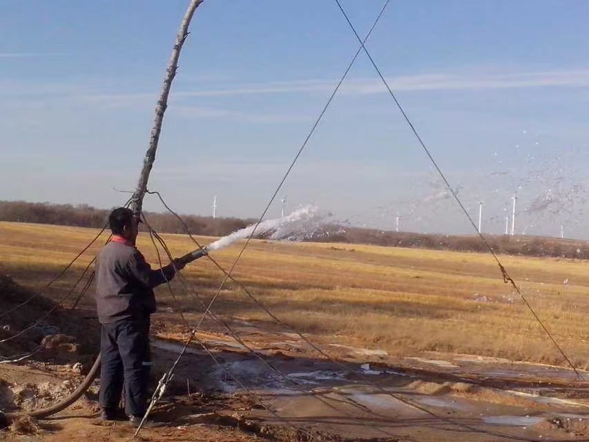 潛水泵客戶試水中